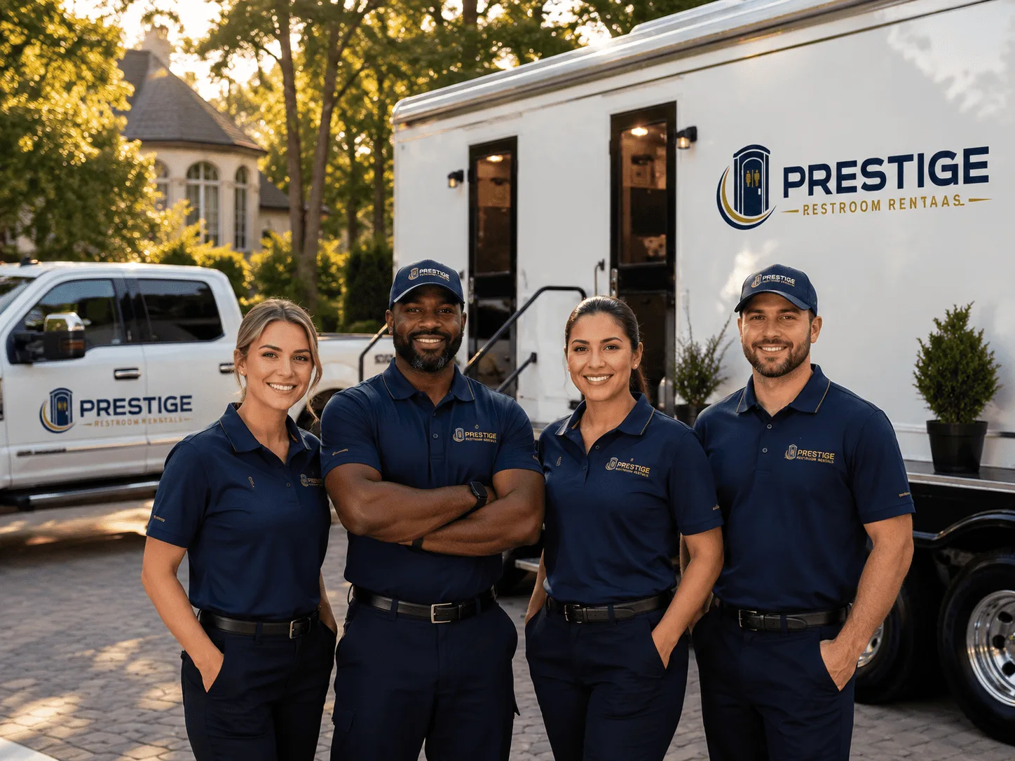 Trusted Luxury Portable Restrooms company in Palms, MI